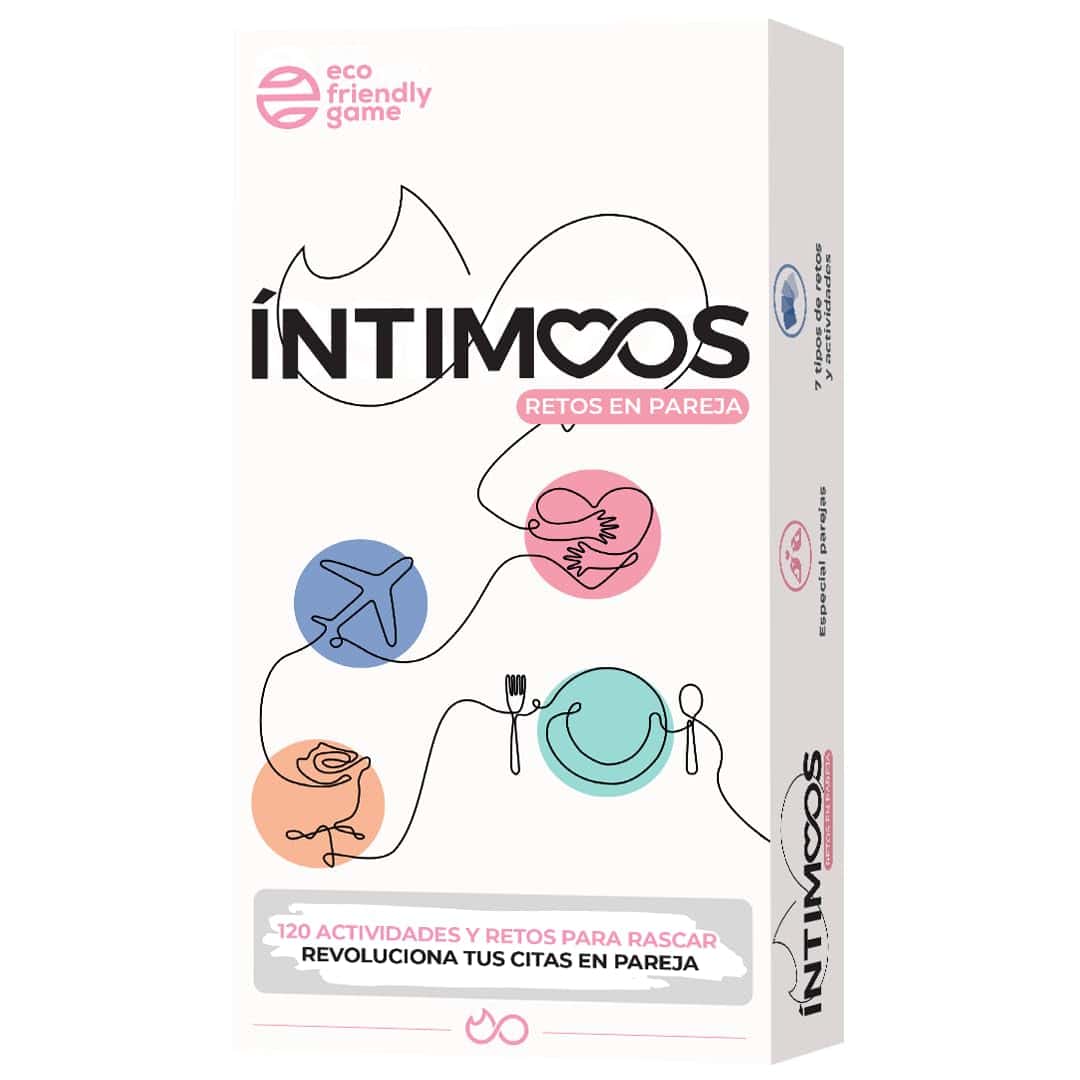 GUATAFAC INTIMOOS Retos en Pareja - Ideas de Citas Increibles - Rasca la Carta y Vive Tus Mejores Citas - del Famoso Juego INTIMOOS - Regalo San Valentin