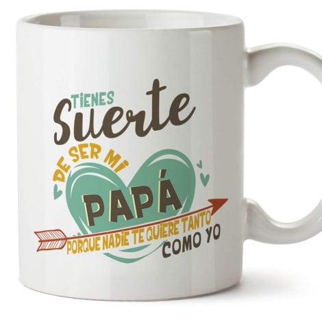 Taza de MUGFFINS para Papá – Original y Divertido Regalo para el Día del Padre.