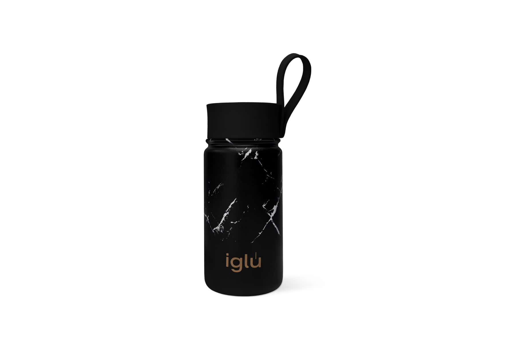 Iglu Taza de café reutilizable, taza de viaje de acero inoxidable con aislamiento térmico con tapa, doble pared, ideal para bebidas frías y calientes, regalo ecológico de primera calidad para él y