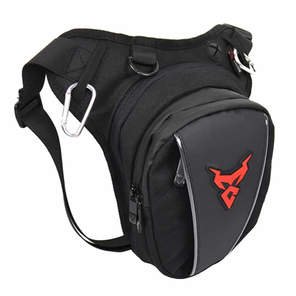 Bolsa de Cintura Oxford para Motocicleta para Hombres y Mujeres, Muslo, Cadera, riñonera para teléfono Celular para Viajes al Aire Libre