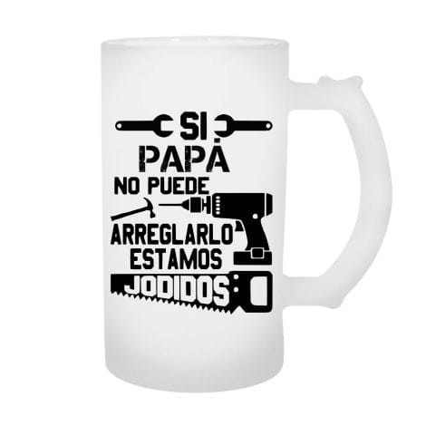 Regalo único para papás – Los Eventos de la Tata (Jarra de Cerveza) – Día del Padre.