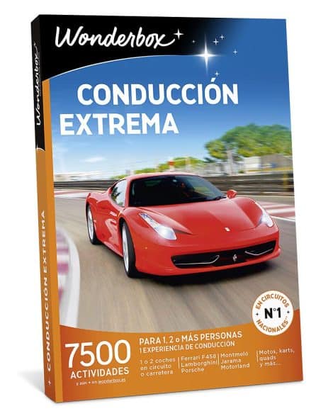 Caja Regalo Extremo de Conducción: 3.750 experiencias para dos personas en WONDERBOX.