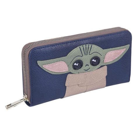 Cartera Baby Yoda de CERDÁ para momentos especiales, en Polipiel con Licencia Oficial Star Wars. Multicolor, tamaño medio.