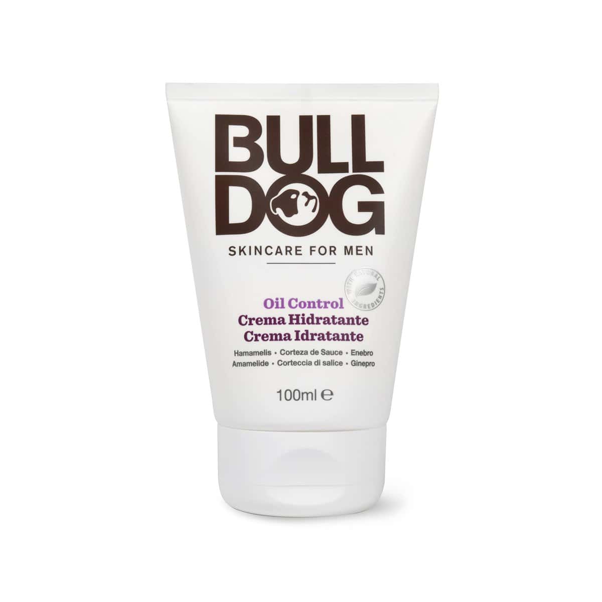 Bulldog Skincare Bulldog Cuidado Facial para Hombres - Crema Hidratante Anti Grasa, Blanco, 100 ml (Paquete de 1)