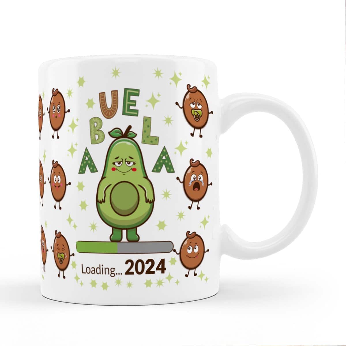 Bee Ingenious Taza Aguacate Super mamá Regalo madres o embarazada Regalos para mamas embarazadas Regalos originales para embarazadas primerizas (Abuela 2024)