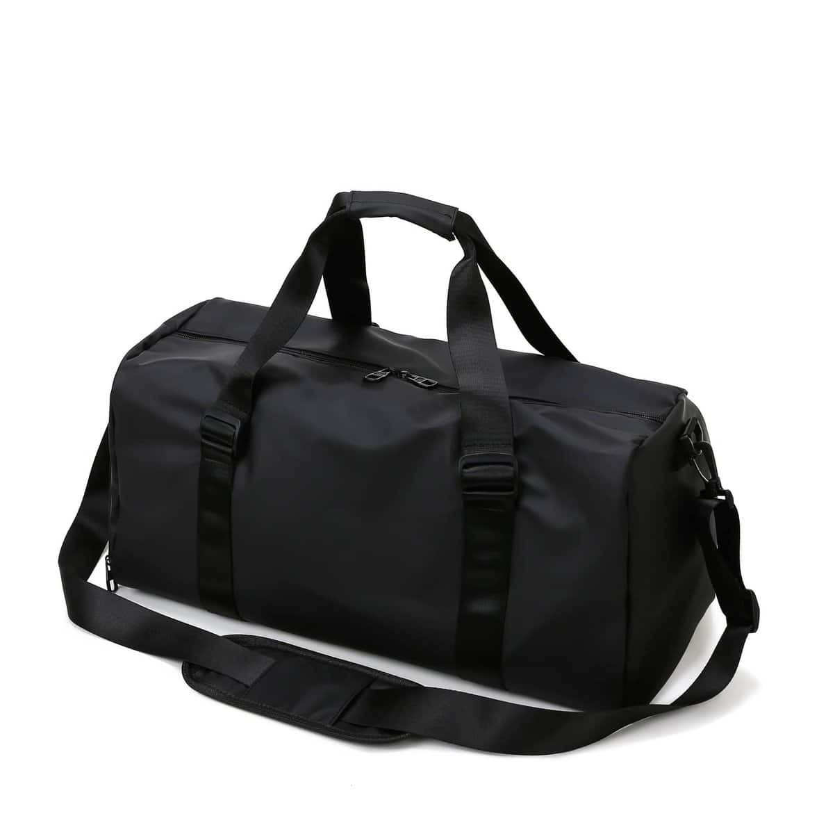 Zingso Bolsa deportiva de gimnasio para hombres y mujeres, bolsa de viaje con compartimento para zapatos y bolsillo húmedo, bolsa de gran capacidad para fin de semana con correa de hombro para gimnasio,