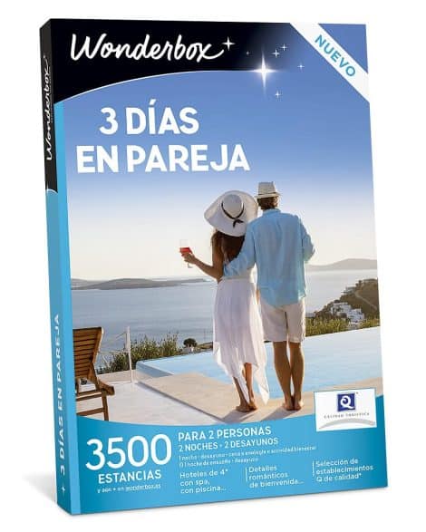 Maravilla de Experiencia – Regalo para Parejas – 3 Días Juntos – Estancias Románticas en España y Europa.