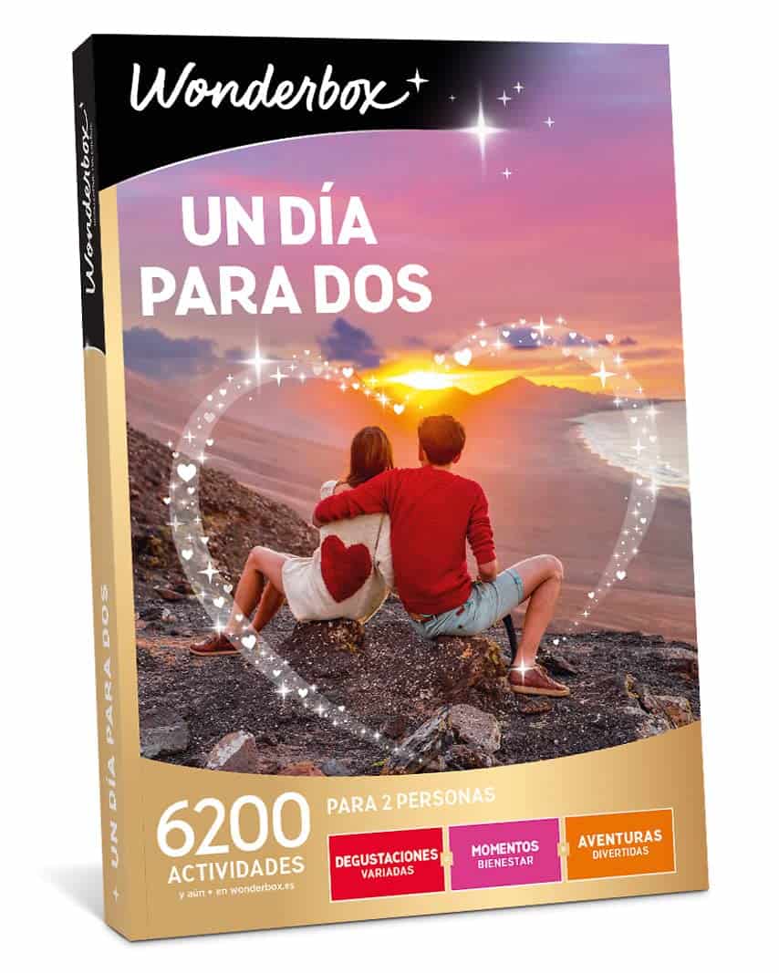 WONDERBOX para mamá - Caja Regalo Un Día para Dos - Pack Experiencias para Regalar 2 Personas, Explorar Nuevos Territorios, Gracias A La Comida Y La Relajación, Regalos Originales para Parejas.