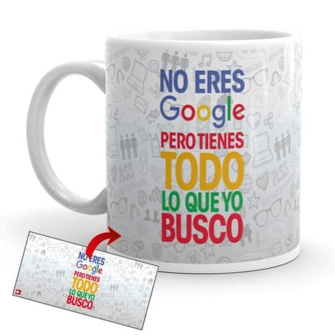 Taza de Desayuno Divertida para Parejas – Original Regalo con Diseños Coloridos para Enamorados – Ideal para San Valentín y regalar a tu enamorado/a.