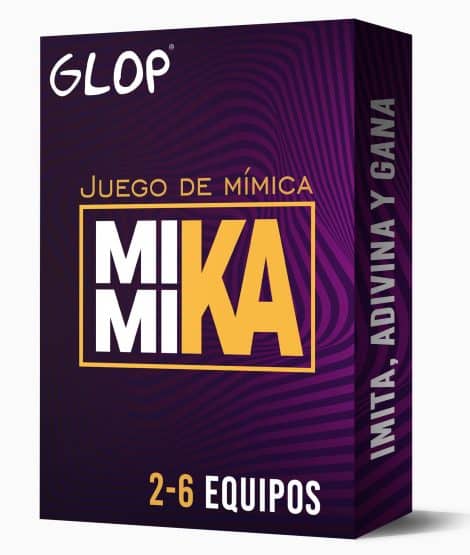 Glop Mimika – Divertidos juegos de mímica para todas las edades, de 8 años en adelante – Pon a prueba tus habilidades.