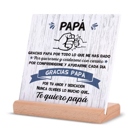 Regalos Padre Navidad, Tarjeta Regalo Papá, Regalos Originales para Padre, Regalo Cumpleaños Padre, Ideas Regalos Navidad para Papá.