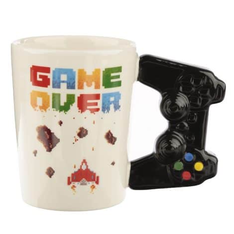 Taza de Cerámica “Mando Videojuego” de Puckator en Multicolor, ¡Solo 1 Unidad!