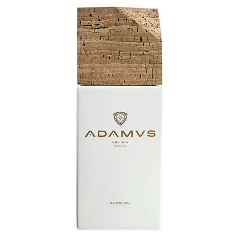 ADAMUS – Ginebra Ecológica – Ginebra de Alta Calidad – Gin Artesanal con Botánicos – 44,4% Vol – 70 cl