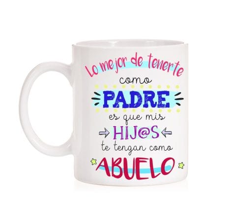 Taza Especial para Abuelos y Padres, ¡Un Regalo que Valorarán tus Hijos!