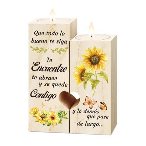 Decoración de fiestas: Candelabro de Cumpleaños, Regalos Originales para Mujeres, Amigas, Madres y Hermanas.