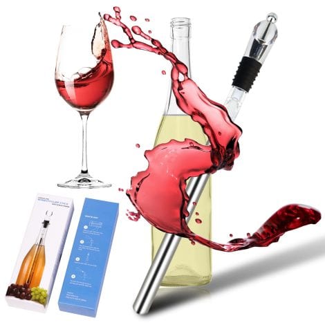 Enfriador de Vino MXTIMWAN: la opción perfecta para regalar en cumpleaños, fiestas o como regalo para amigos y barman.