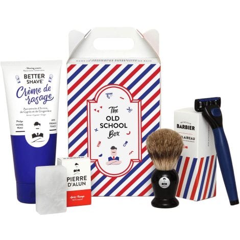 Set de regalo Monsieur Barber – Diseño Barba ESTILO CLÁSICO para hombres.