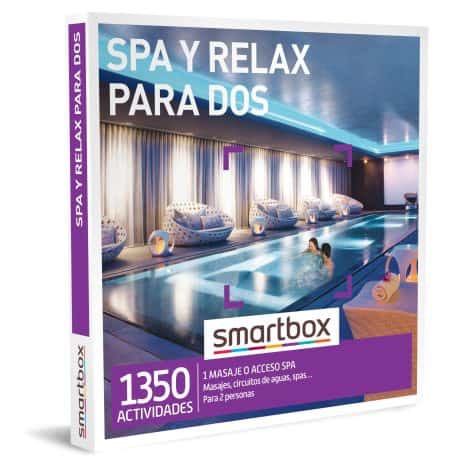 Caja de regalo Smartbox SPA y Relax para Dos – Regalo perfecto para padres – 1 experiencia de bienestar para 2.