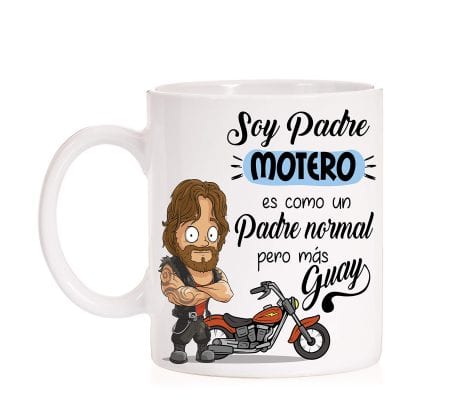 Copa Divertida para Motociclistas. Ser padre motociclista es como ser un padre normal, ¡pero más genial! Motos, Motor.