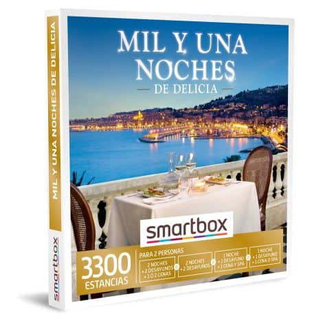 Smartbox Caja Regalo Experiencia Única – Sorpresa para Padres – 2 Noches de Alojamiento y Gastronomía para 2 personas.