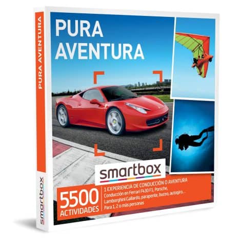 Smartbox – Regalo de Experiencia para Hombres – Pura Aventura – Conducción o Aventura para 1, 2 o más personas.