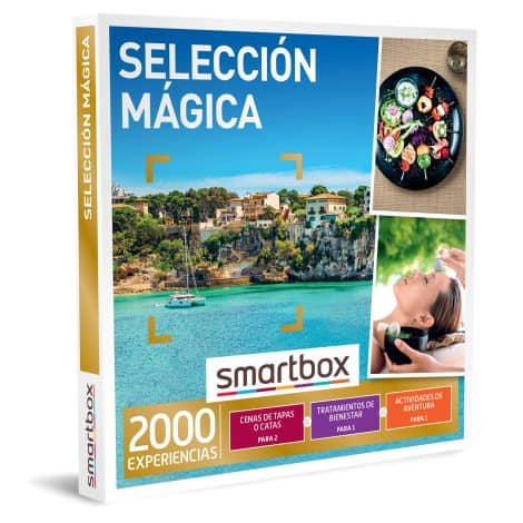 Smartbox: Caja de Regalo Mágica – Idea de Regalo – Experiencia de gastronomía, bienestar o aventura para 1 o 2 personas.