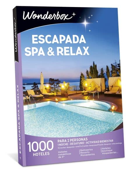 WONDERBOX – Caja Regalo – Experiencia Spa y Relax – 1.000 hoteles para Parejas.