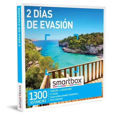 Smartbox Escapada de Dos Días – Idea de Regalo para Parejas – Una Noche con Desayuno o para Dos Personas.