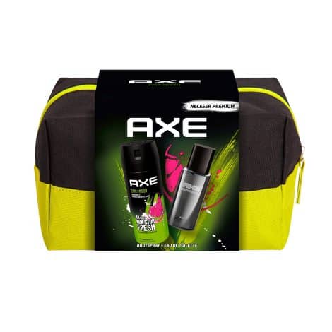 Axe Kit de Cuidado Personal para Hombres con Bolsa de Aseo, fragancia Epic Fresh.