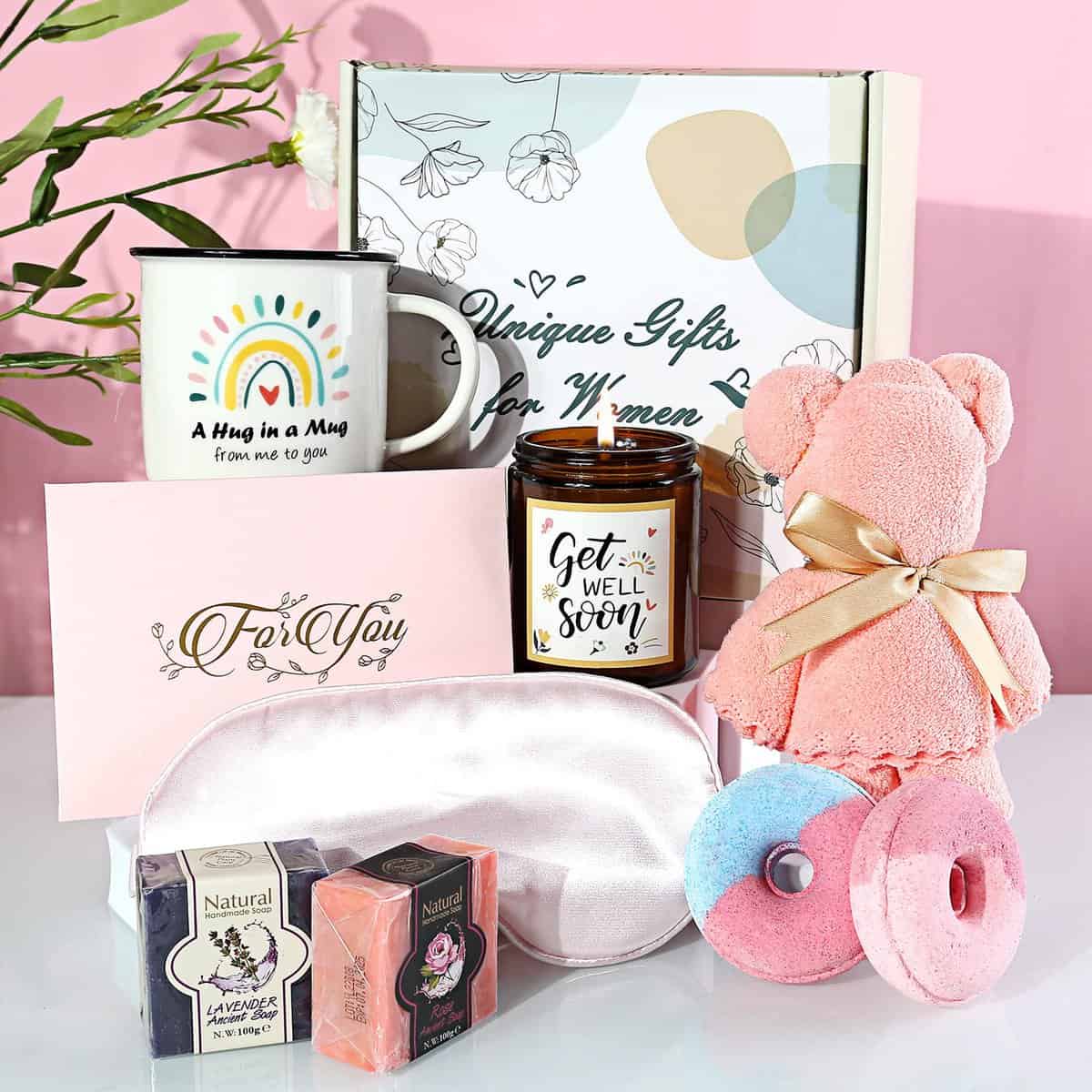 exreizst Regalos para mujeres Recupérate listo está especialmente diseñado para amigas, será la mejor opción para su esposa, novia, hermana recuperación para mujeres lleno de amor, calidez Regalos