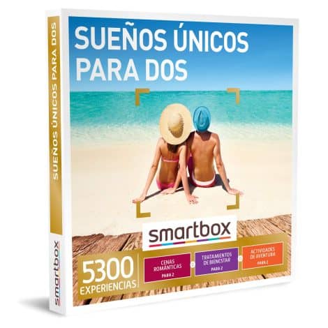 Smartbox – Experiencias inolvidables para parejas – Detalle original – 1 actividad gastronómica, bienestar o aventura para 2.