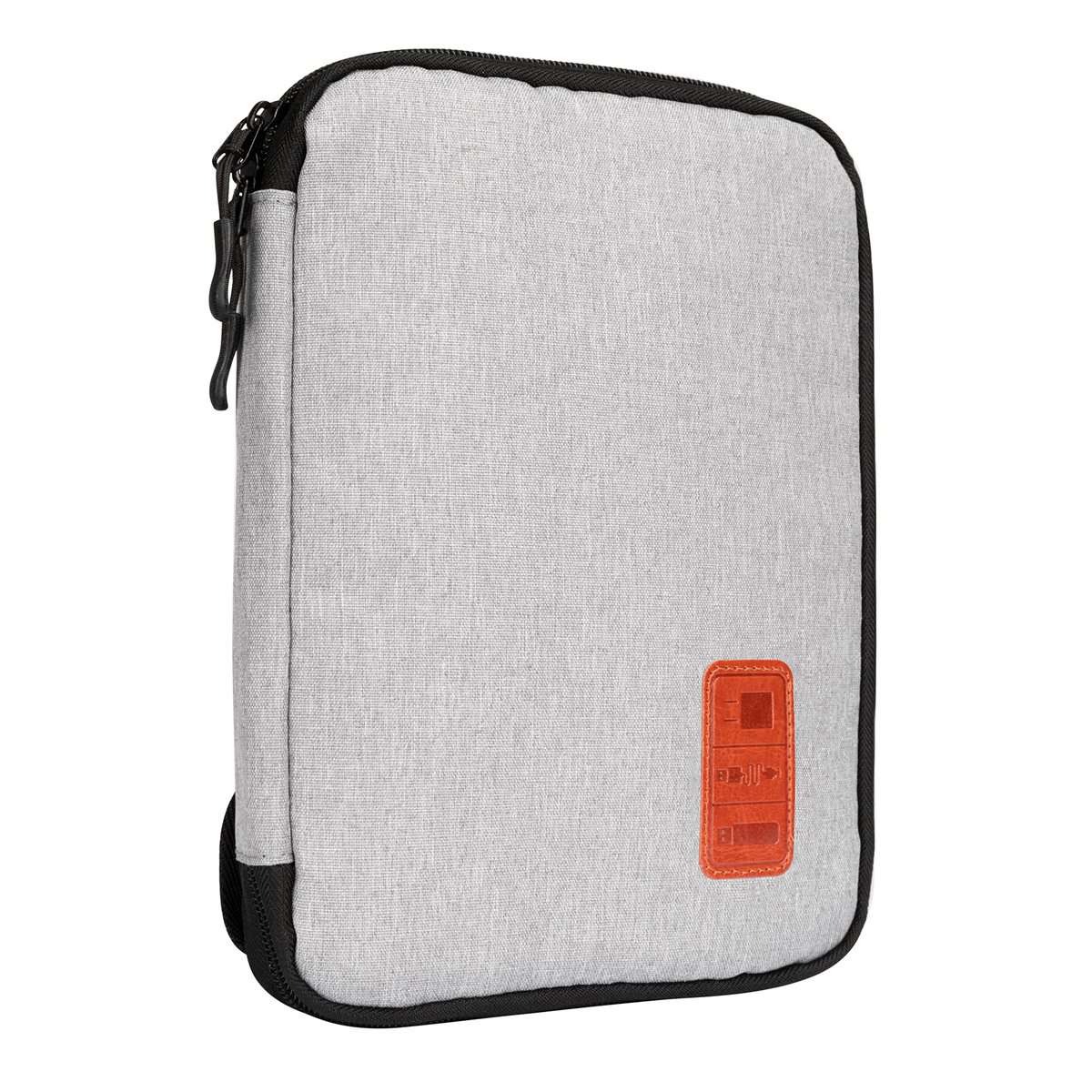 JamBer Electrónico Organizador de Cables Bolsa de Viaje Cable Bolsa Cables electrónica Accesorios Bolsa para Cables Estuche Cables, para Almacenamiento, Gris