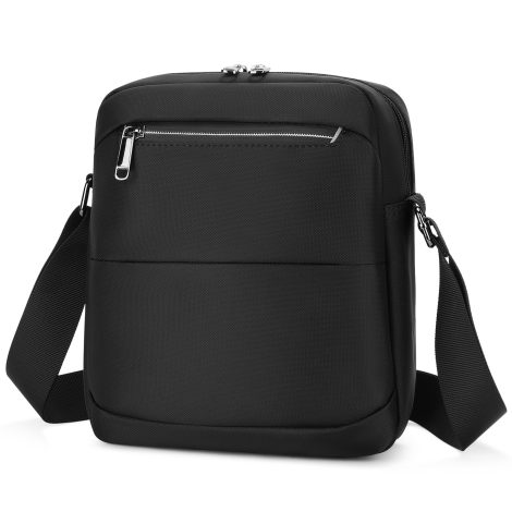 Bolso de Hombro BAIGIO para Hombre, ideal para iPad MINI/Tabletas hasta 7,9″, perfecto para viajes, trabajo y día a día.