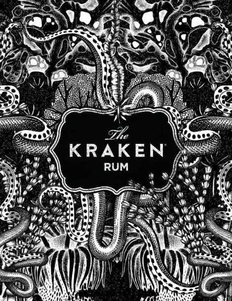 Rum Kracken con sabor a especias, ideal para fiestas, estilo vintage, masculino, perfecto para decorar pub o cobertizo, regalo de metal para pared.