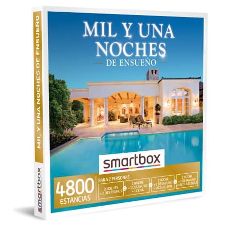 Smartbox – Experiencia Inolvidable: Estancia de ensueño – Detalle único – 2 noches con desayuno para 2 personas.