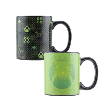 Taza de café cerámica Xbox Heat Change | Licencia oficial accesorios Xbox One.