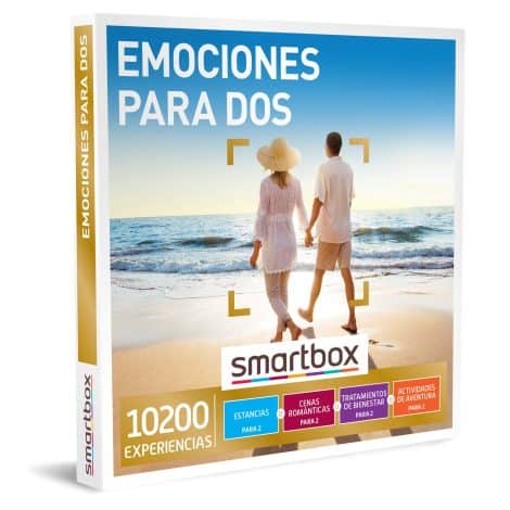 Smartbox Regalo de Experiencias para Parejas – Ideal para Padres – 1 Estadía, Cena, Spa o Aventura para 2 personas.