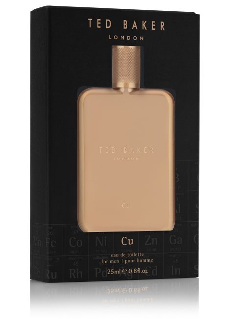 Ted Baker Tonics – Cu (Cobre) – Hombres 25ml Tonics de Viaje Regalo – Agua de Colonia