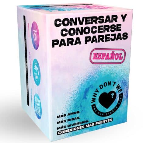 Charlar y Conectar – 120 Tarjetas con Preguntas, Diálogos, Juegos y más – Divertido juego romántico para Parejas.