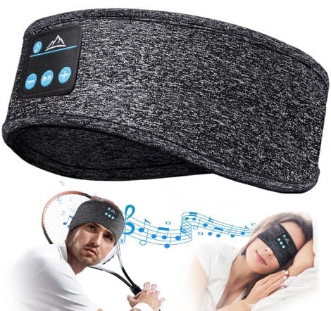 Cascos con música para dormir – Regalo único para hombres y mujeres, bloquean ruido y son ultrafinos.