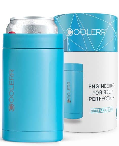 Enfriador Clásico – Aislado para latas y botellas de cerveza de diferentes tamaños. Ideal como regalo para hombres.