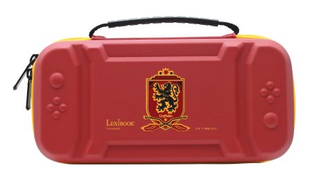 Funda de protección Harry Potter para consola y accesorios LEXIBOOK LEXIBOOK-MFA62HP, resistente y de color rojo.