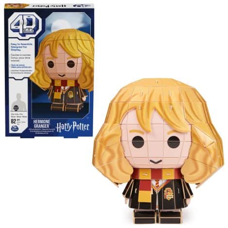 Set de Rompecabezas 3D Hermione Granger 82 Piezas | Regalo Harry Potter | Juego de Mesa y Construcción para Adultos y Adolescentes