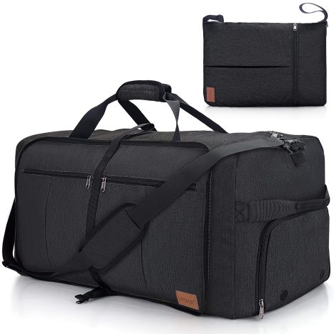 Bolso de Viaje Plegable Urtala para él y ella, con compartimento para zapatos, impermeable, 120L.