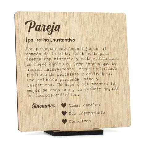 Tarjeta de regalo CONTRAXT para parejas, regalos originales para San Valentín, aniversario o cumpleaños de novia, novio, marido, esposa. (Parejas enamoradas)